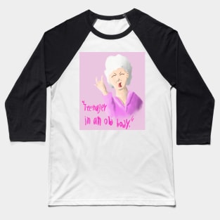 We miss Betty white Baseball T-Shirt